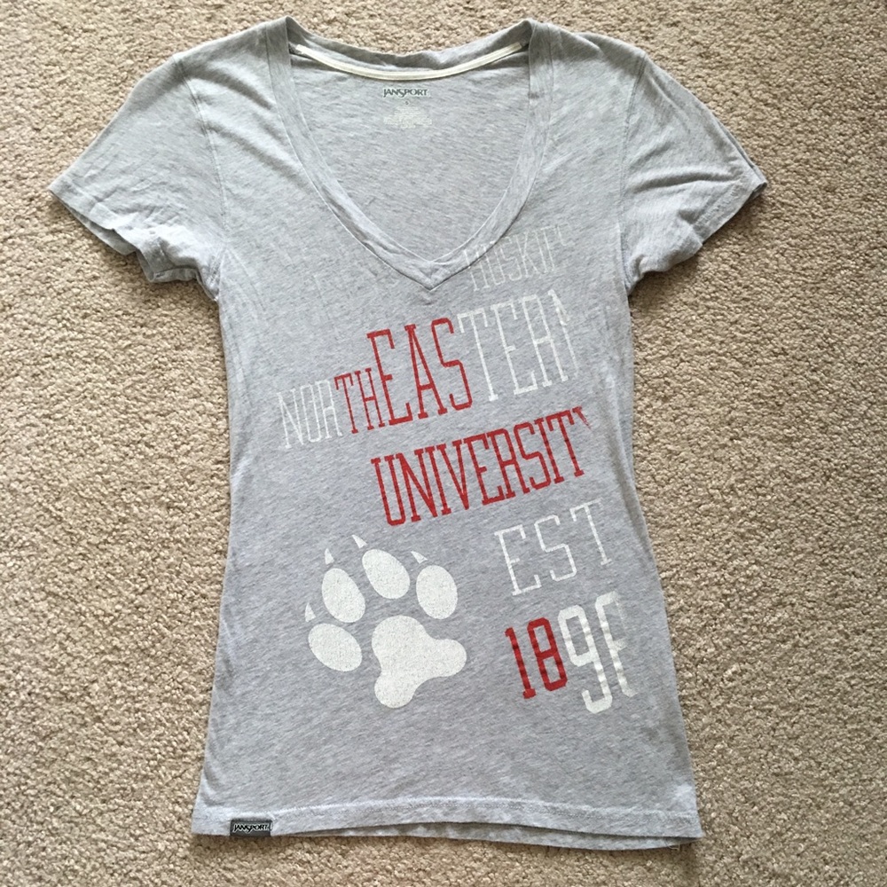 Northeastern University V-Neck Shirt